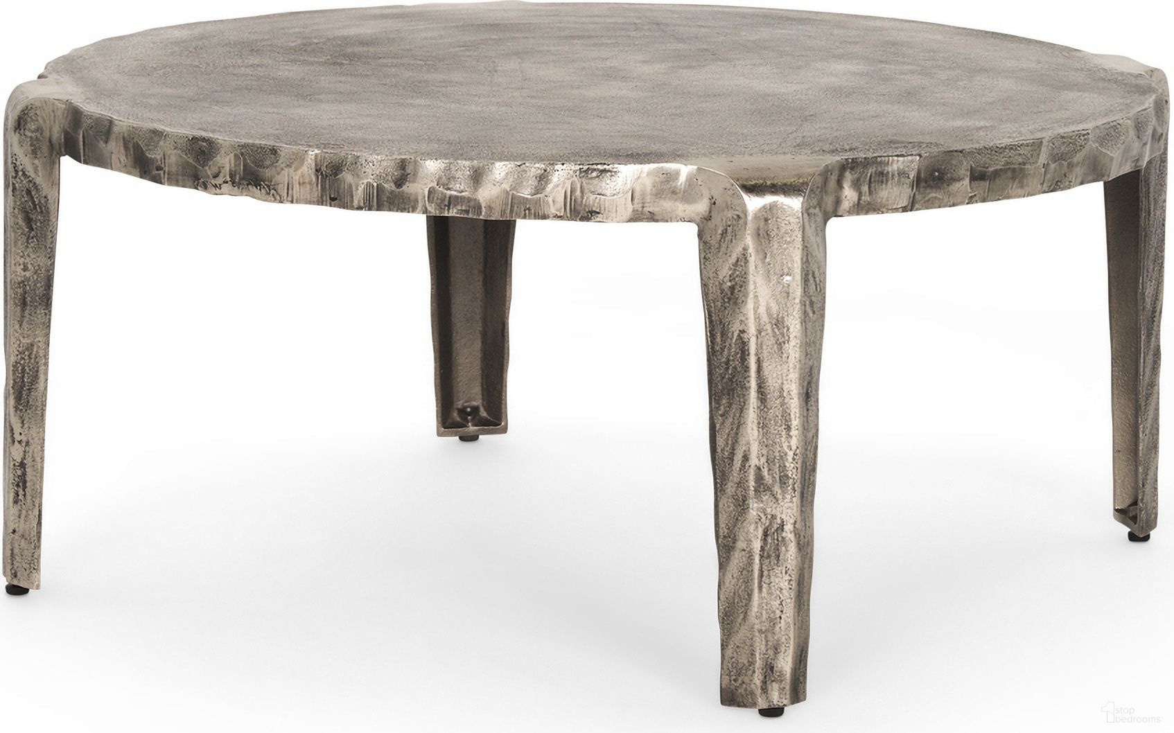 Randy Coffee Table In Nickel