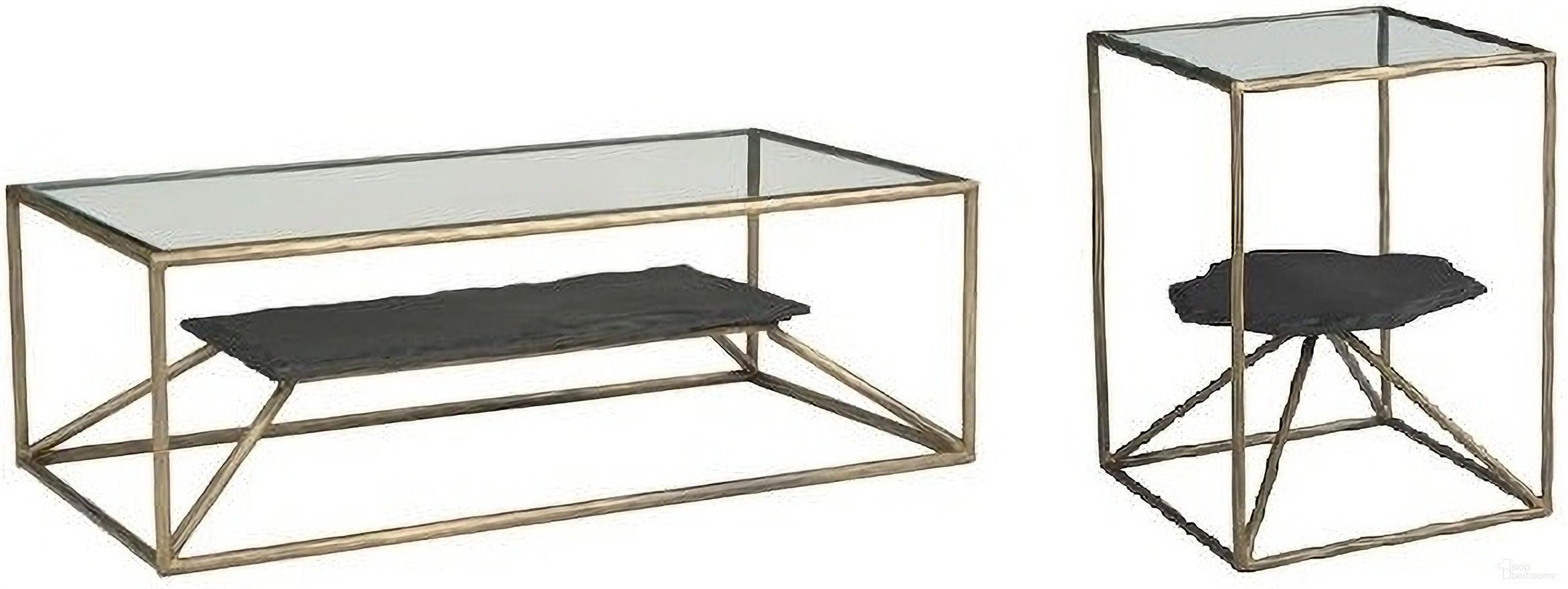 The appearance of Ranol Occasional Table Set In Brass designed by Zuo Modern in the modern / contemporary interior design. This brass piece of furniture  was selected by 1StopBedrooms from Ranol Collection to add a touch of cosiness and style into your home. Sku: 110599;110601. Material: Marble.