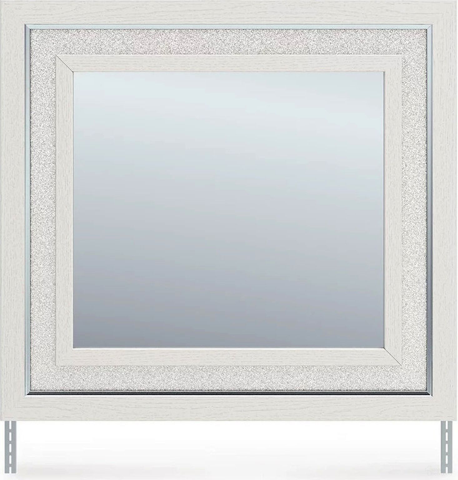 The appearance of Ravalori Bedroom Mirror In White designed by Signature Design by Ashley in the modern / contemporary interior design. This white piece of furniture was selected by 1StopBedrooms from Ravalori Collection to add a touch of cosiness and style into your home. Sku: NCB3381-36. Material: Glass.