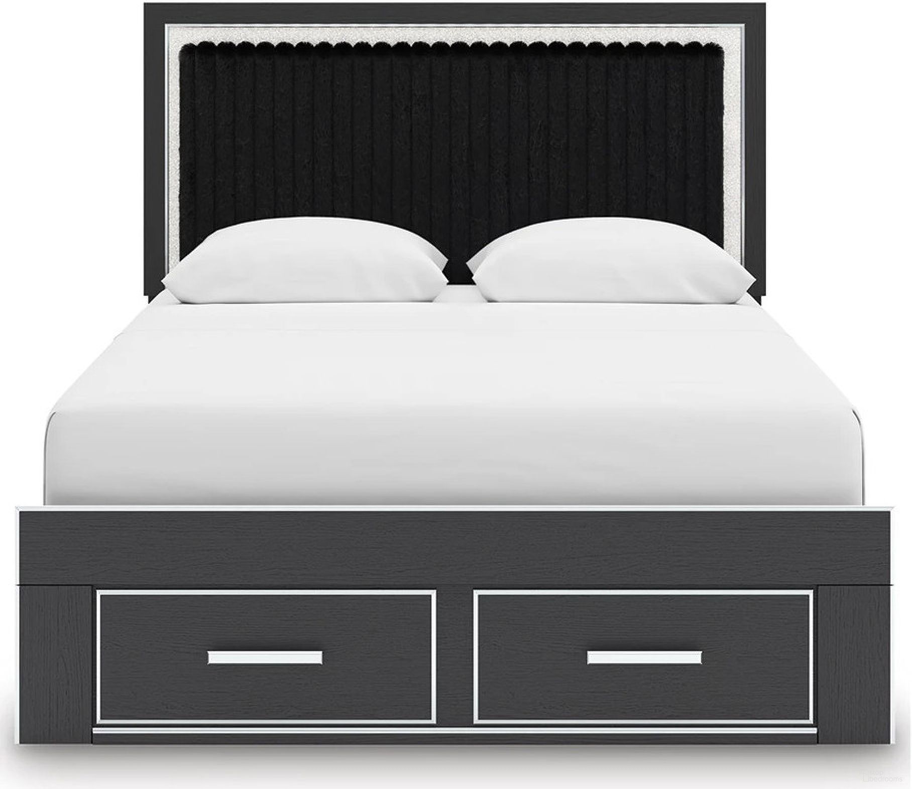 The appearance of Ravalori Queen Upholstered Panel Storage Bed In Black designed by Signature Design by Ashley in the modern / contemporary interior design. This black piece of furniture was selected by 1StopBedrooms from Ravalori Collection to add a touch of cosiness and style into your home. Sku: B100-13;NCB3380-54S;NCB3380-57;NCB3380-95. Bed Type: Storage Bed. Bed Size: Queen.