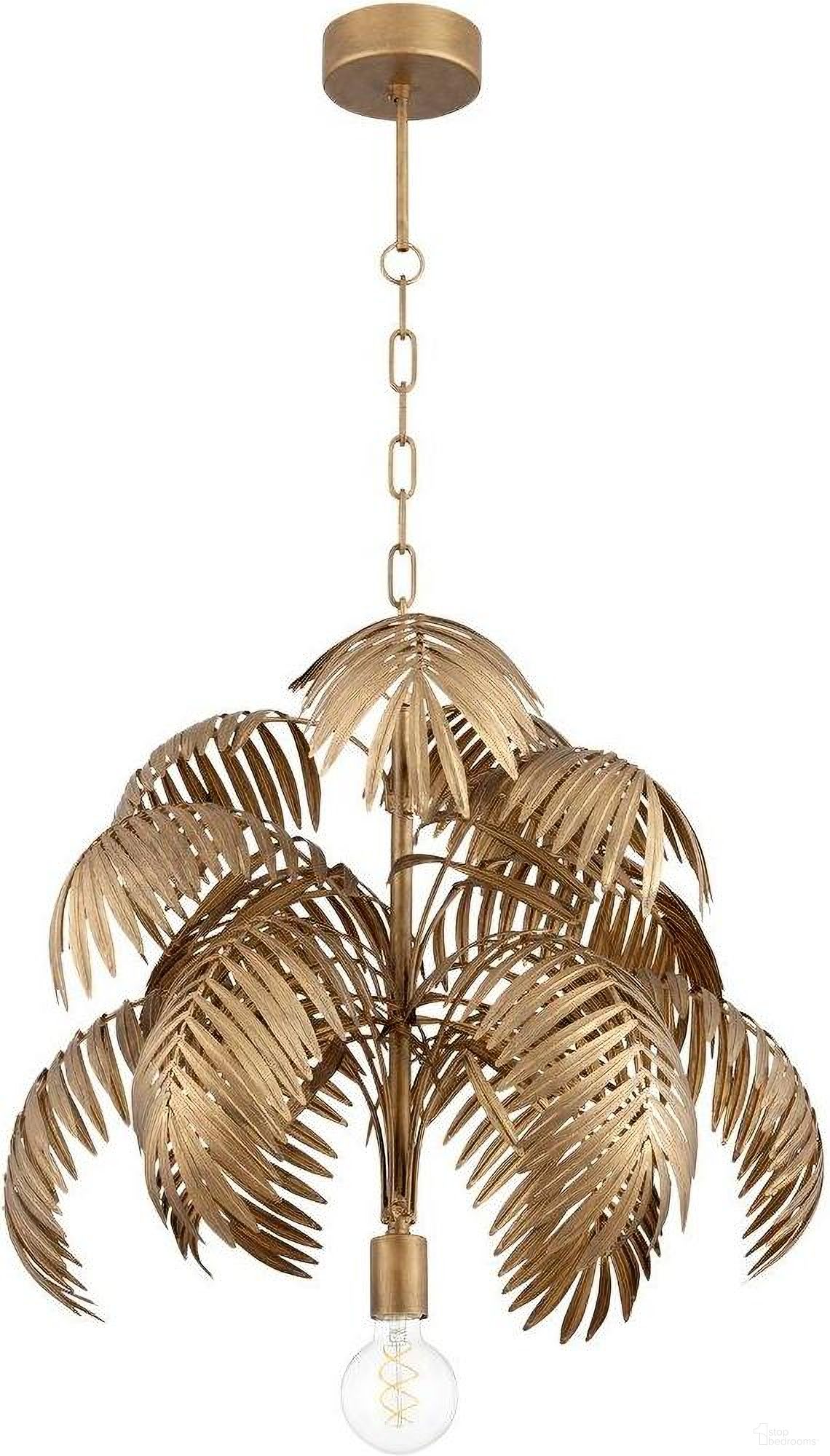 Ravello Antique Brass Pendant