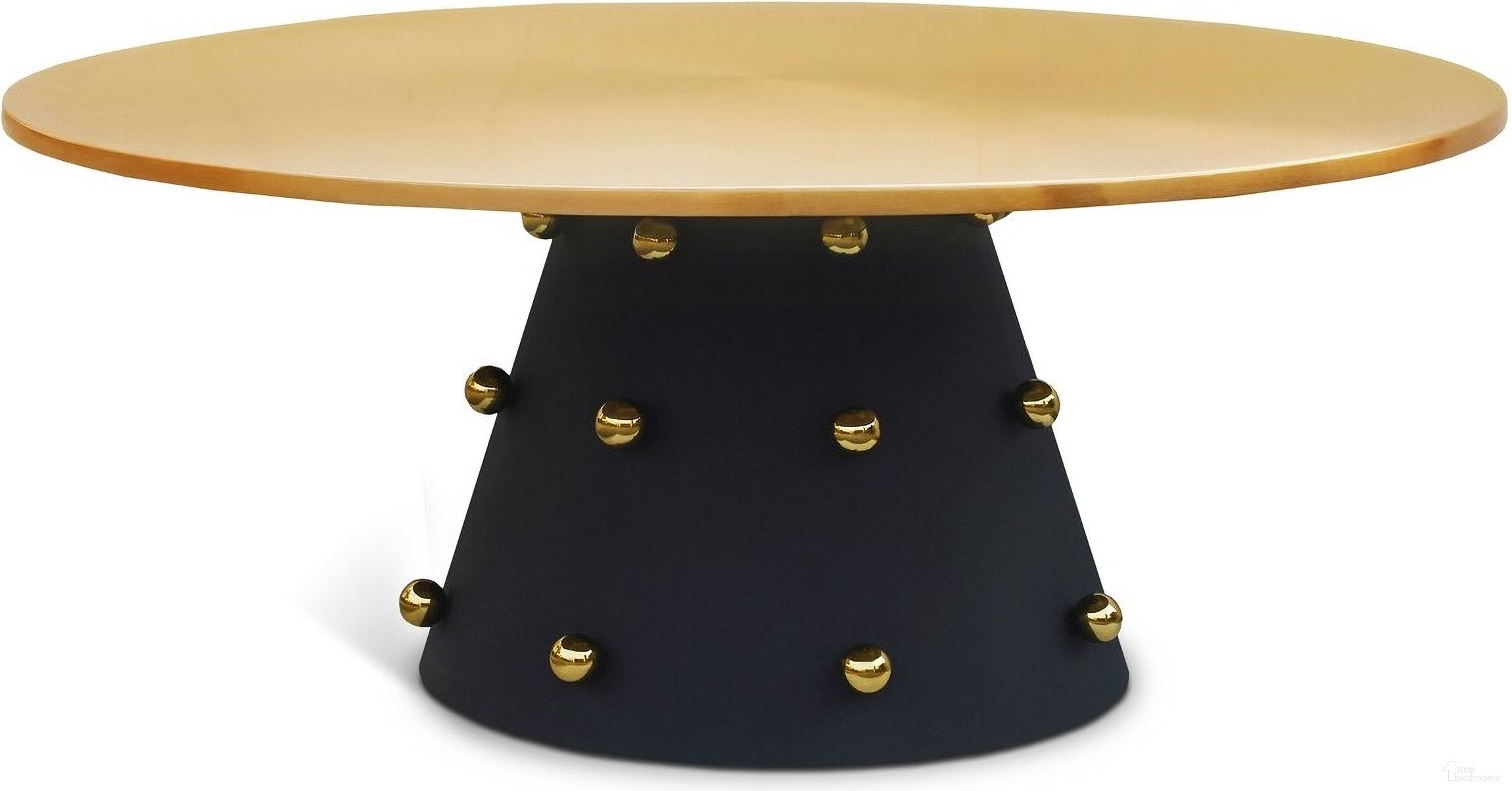 Raven Coffee Table In Black and Gold