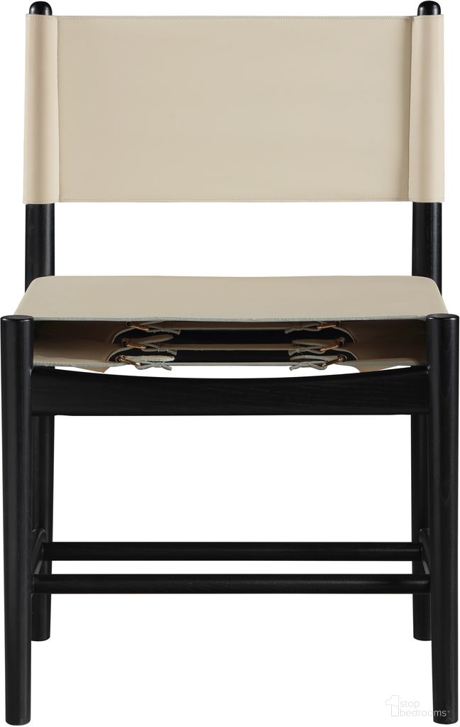The appearance of Rawlins Vegan Leather Upholstered Dining Chair Set of 2 In Beige and Black designed by Meridian in the modern / contemporary interior design. This black and beige piece of furniture was selected by 1StopBedrooms from Rawlins Collection to add a touch of cosiness and style into your home. Sku: 11012Beige-C. Material: Vegan Leather. Chair Type: Side Chair.