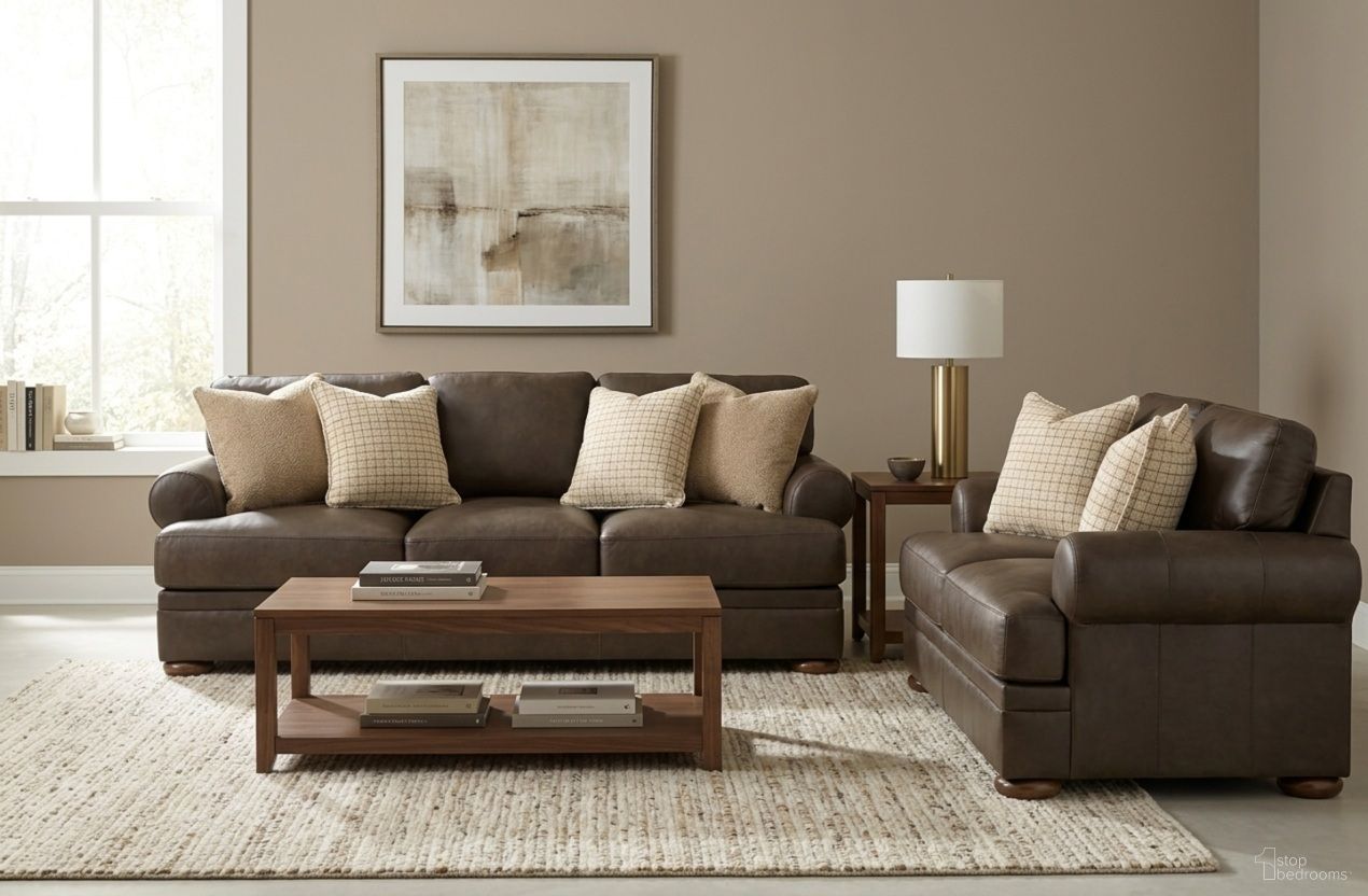 Rayeanne Place Living Room Set In Hickory
