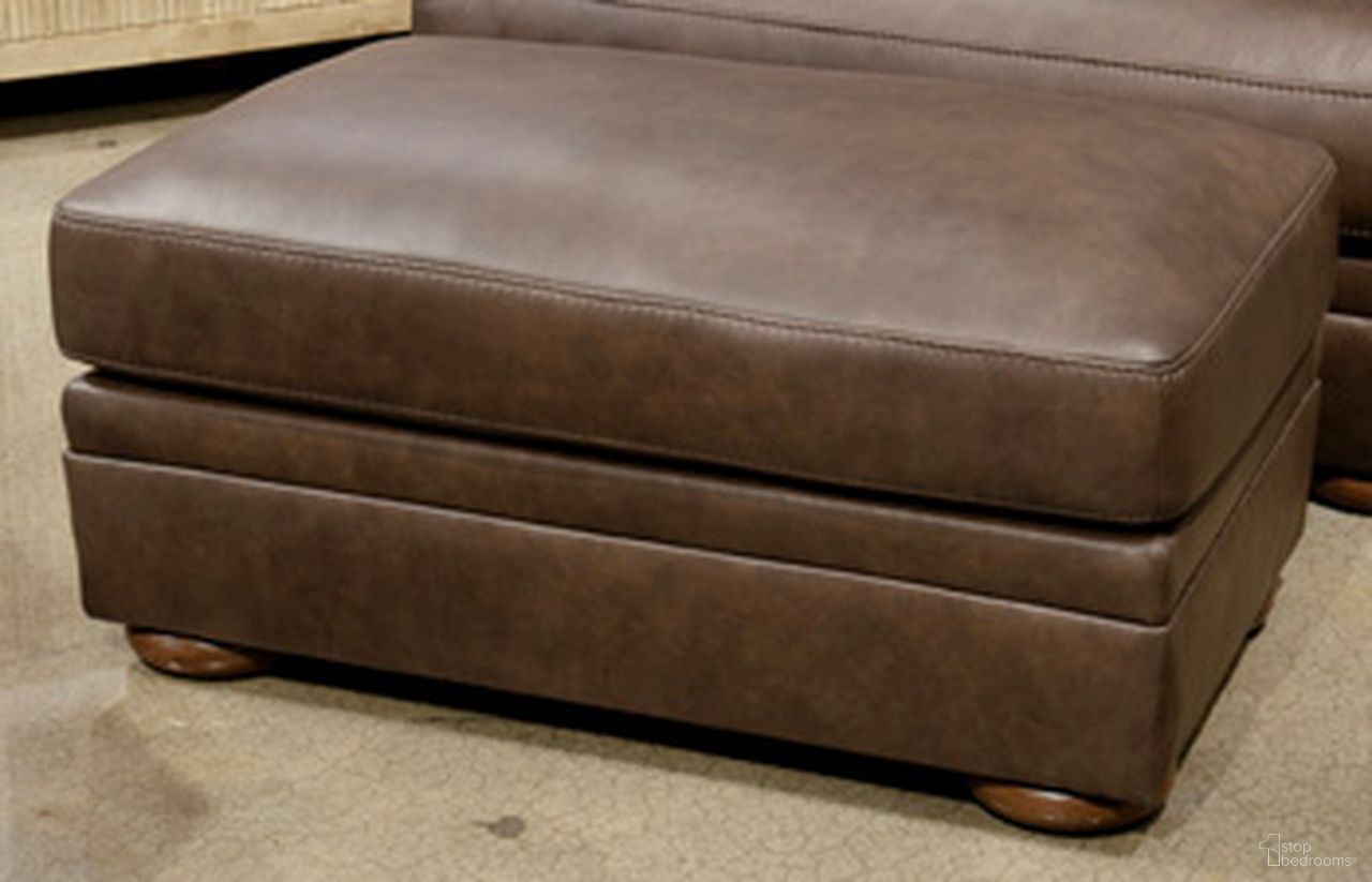 Rayeanne Place Ottoman In Hickory