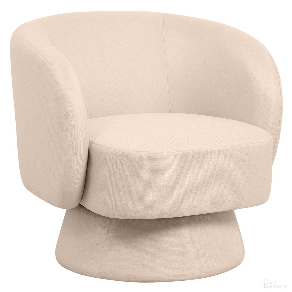 Raze Modern Accent Chair In Oatmean Linen