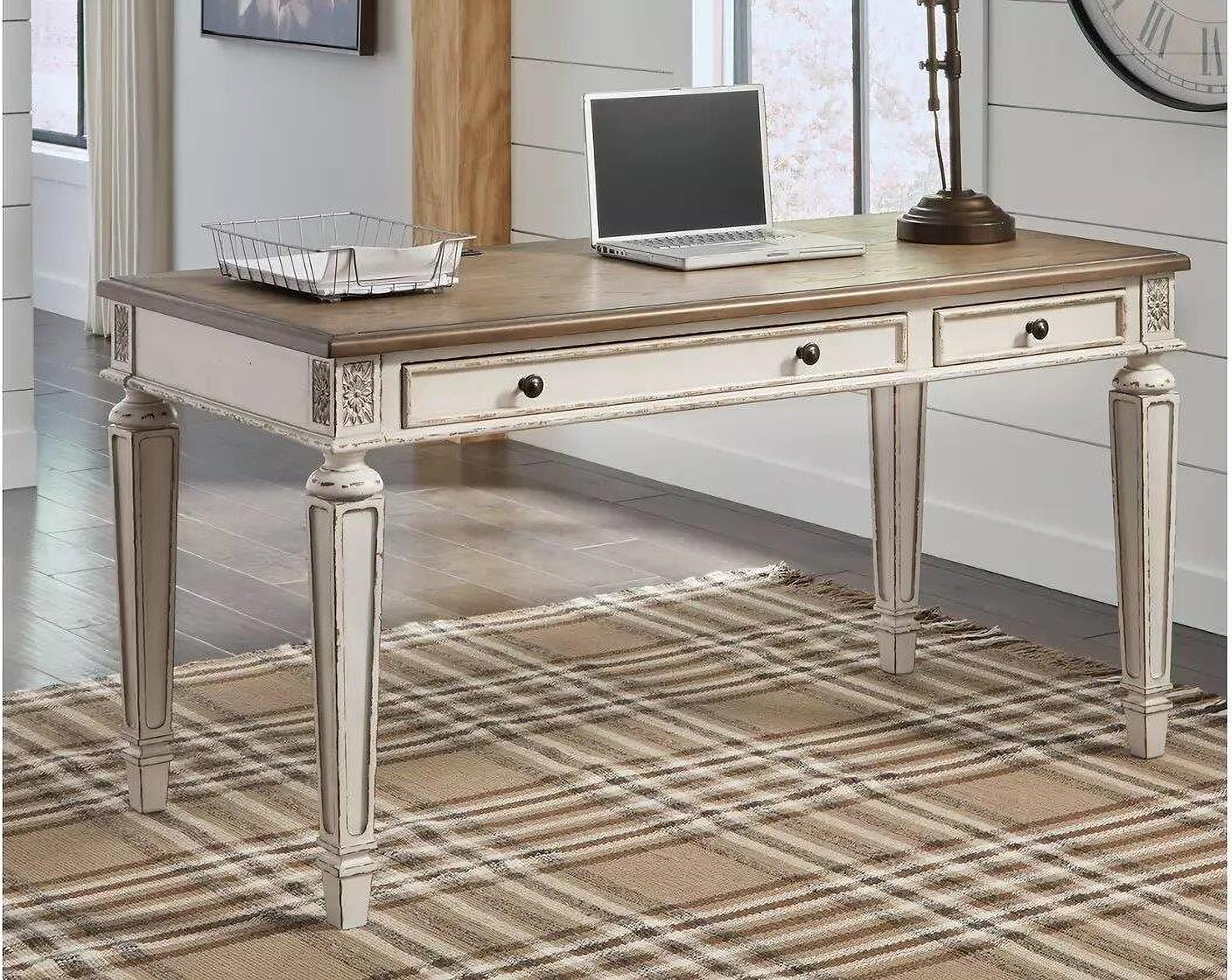 Signature Design by Ashley Bolanburg 60 in. Home Office Writing/Laptop Desk