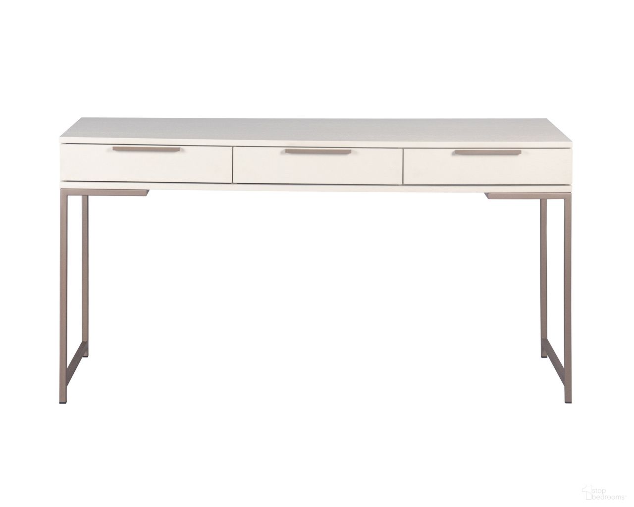 Rebel Desk In Champagne Gold and Cream