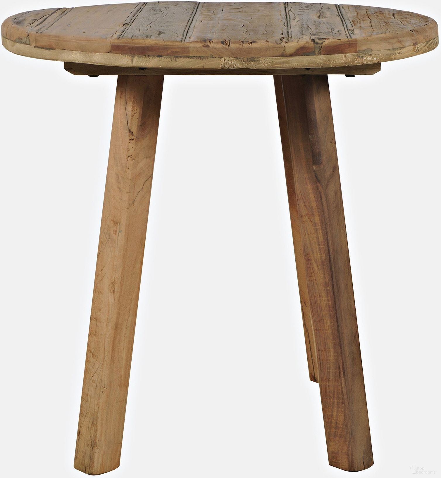 The appearance of Reclamation 24 Inch End Table In Rustic Brown designed by Jofran in the country / farmhouse interior design. This rustic brown piece of furniture  was selected by 1StopBedrooms from Reclamation Collection to add a touch of cosiness and style into your home. Sku: 2300-8. Material: Acacia.