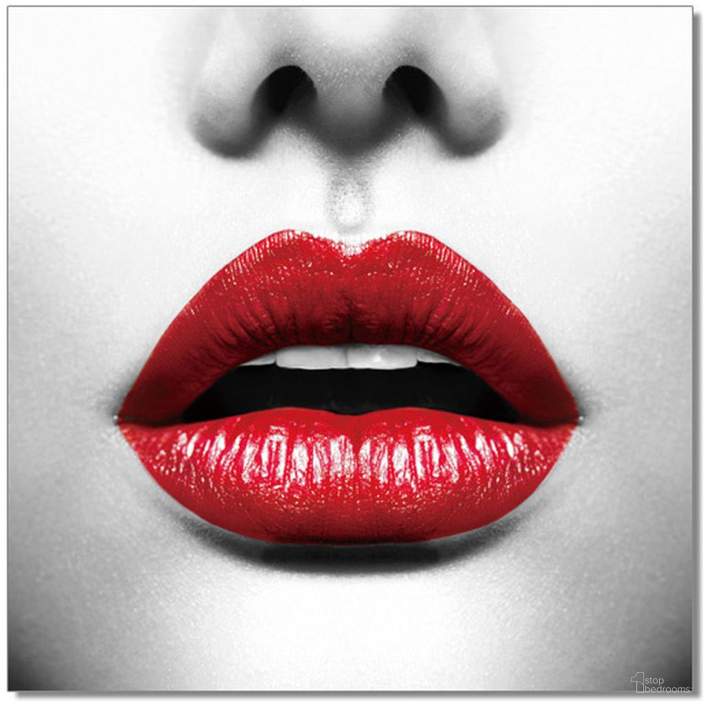 The appearance of Red Lips Wall Art designed by J&M in the modern / contemporary interior design. This gray piece of furniture was selected by 1StopBedrooms from Acrylic Wall Art Collection to add a touch of cosiness and style into your home. Sku: 18190. Material: Canvas.