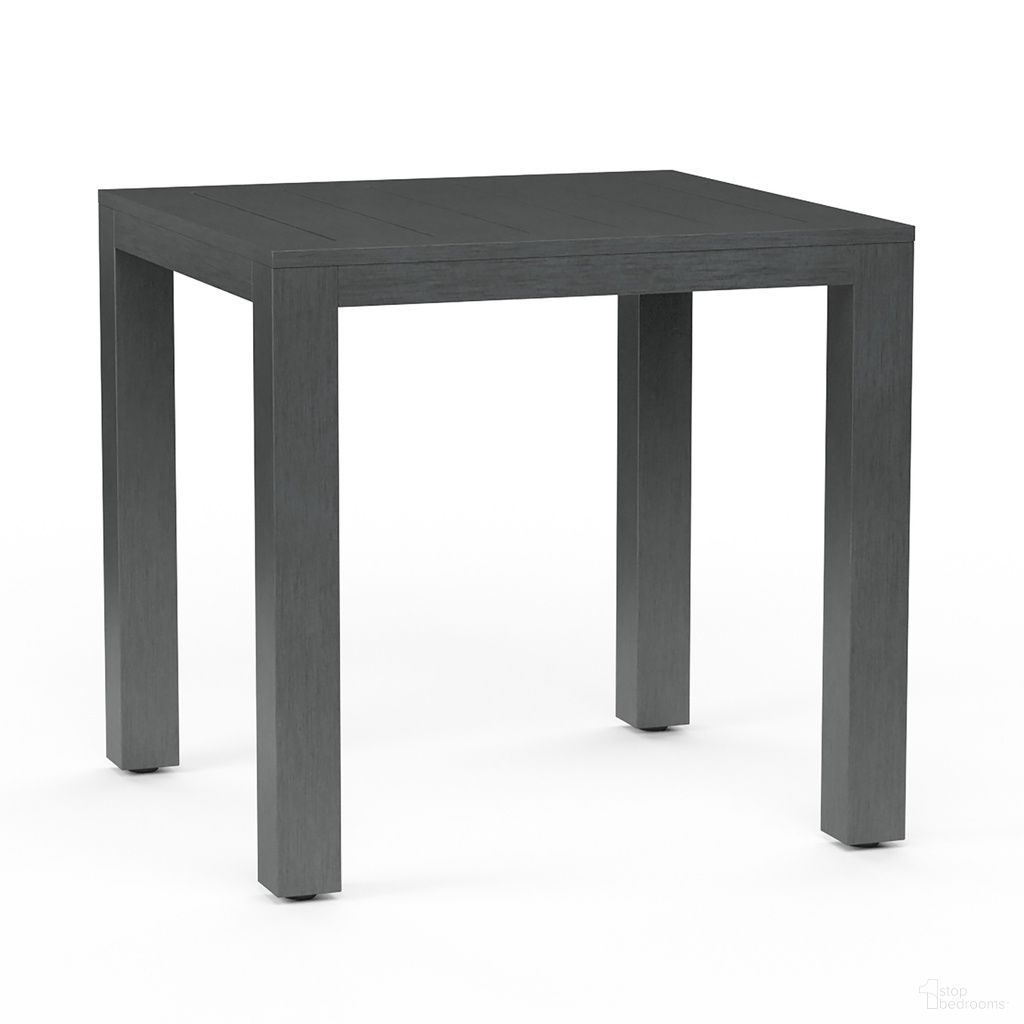 The appearance of Redondo 40" Pub Table in Slate designed by Sunset West in the modern / contemporary interior design. This slate piece of furniture was selected by 1StopBedrooms from Redondo Collection to add a touch of cosiness and style into your home. Sku: SW3801-PT. Material: Aluminum.