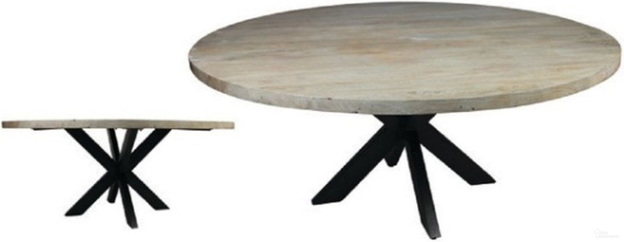 The appearance of Redondo 72 Inch Round Dining Table In Natural designed by Moti in the traditional interior design. This natural piece of furniture was selected by 1StopBedrooms from Redondo Collection to add a touch of cosiness and style into your home. Sku: 59002002. Table Base Style: Legs. Table Top Shape: Round. Material: Wood. Size: 72".