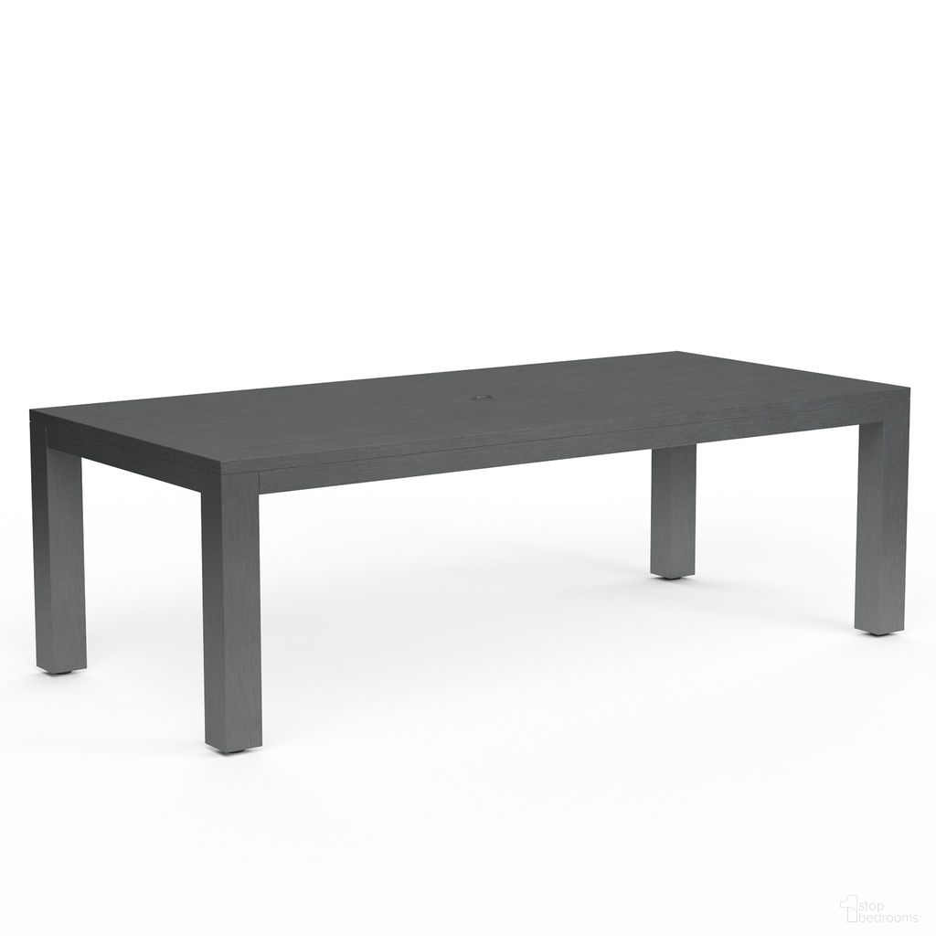 The appearance of Redondo 90" Dining Table in Slate designed by Sunset West in the modern / contemporary interior design. This slate piece of furniture was selected by 1StopBedrooms from Redondo Collection to add a touch of cosiness and style into your home. Sku: SW3801-T90. Material: Aluminum.