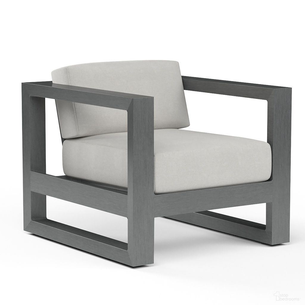 The appearance of Redondo Club Chair in Cast Silver designed by Sunset West in the modern / contemporary interior design. This cast silver piece of furniture was selected by 1StopBedrooms from Redondo Collection to add a touch of cosiness and style into your home. Sku: SW3801-21-SLVR-STKIT. Material: Aluminum.