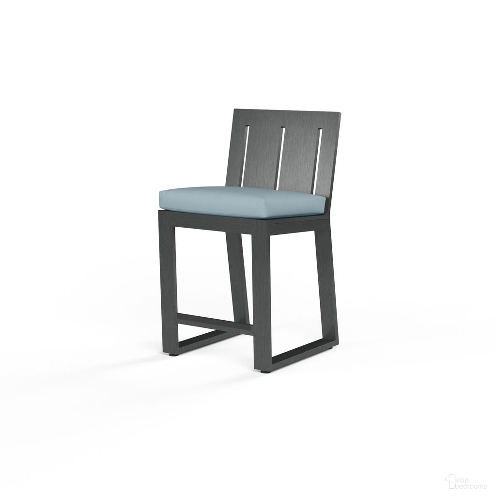 Redondo Counter Stool in Canvas Skyline