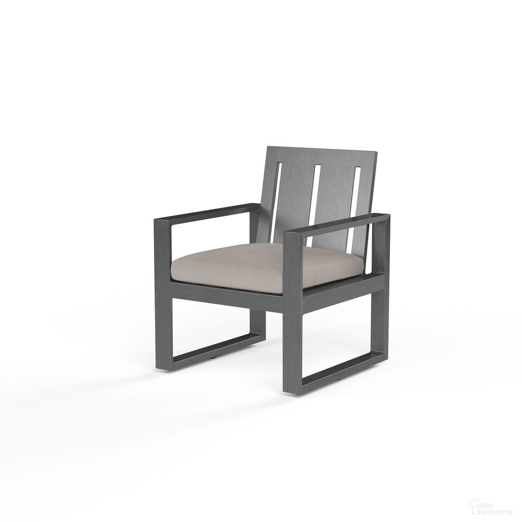 The appearance of Redondo Dining Chair in Canvas Natural designed by Sunset West in the modern / contemporary interior design. This canvas natural piece of furniture was selected by 1StopBedrooms from Redondo Collection to add a touch of cosiness and style into your home. Sku: SW3801-1-5404. Material: Aluminum.