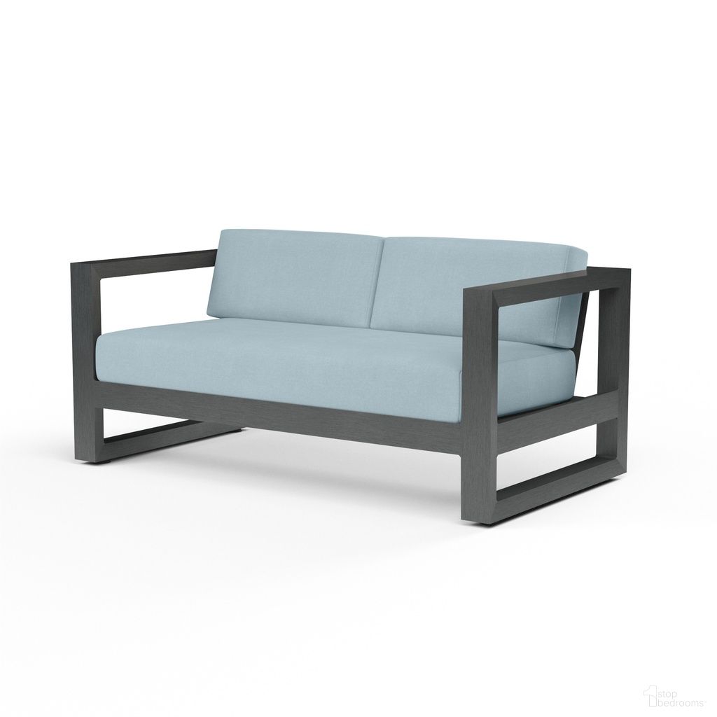 The appearance of Redondo Loveseat in Canvas Skyline designed by Sunset West in the modern / contemporary interior design. This canvas skyline piece of furniture was selected by 1StopBedrooms from Redondo Collection to add a touch of cosiness and style into your home. Sku: SW3801-22-14091. Material: Aluminum.