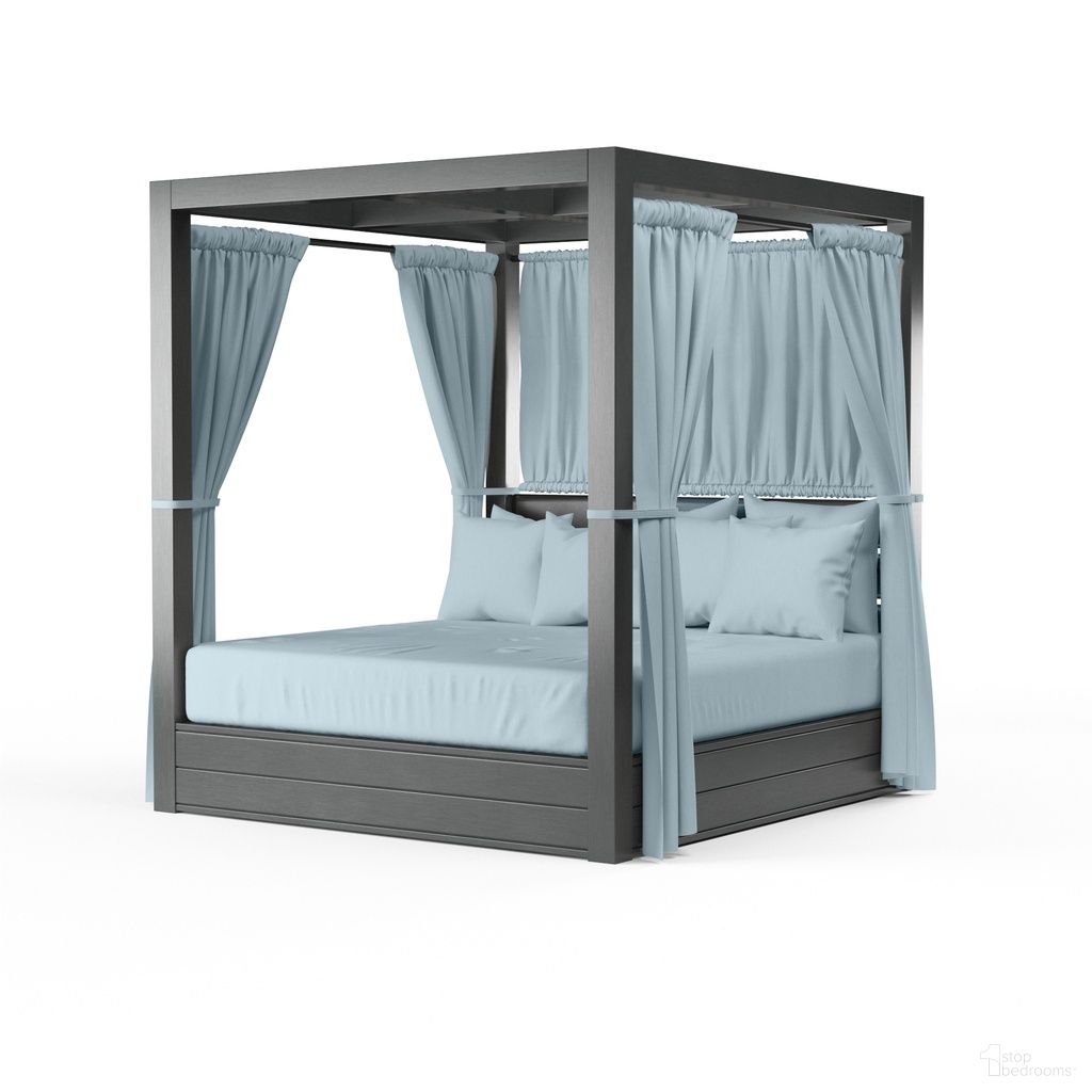 The appearance of Redondo Resort King Day Bed in Canvas Skyline designed by Sunset West in the modern / contemporary interior design. This canvas skyline piece of furniture was selected by 1StopBedrooms from Redondo Collection to add a touch of cosiness and style into your home. Sku: SW3801-DB-14091. Material: Aluminum. Bed Size: King.