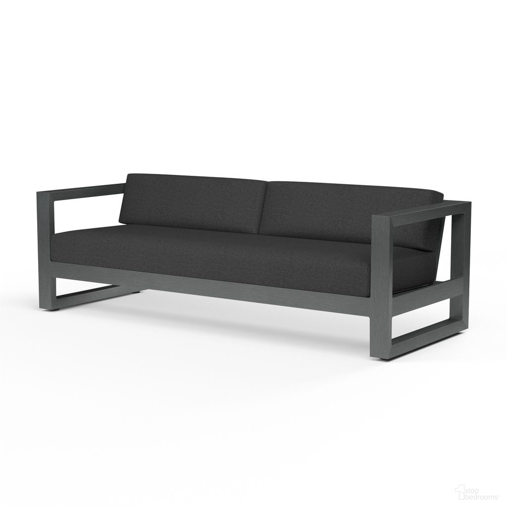 The appearance of Redondo Sofa in Spectrum Carbon designed by Sunset West in the modern / contemporary interior design. This spectrum carbon piece of furniture was selected by 1StopBedrooms from Redondo Collection to add a touch of cosiness and style into your home. Sku: SW3801-23-48085. Material: Aluminum.