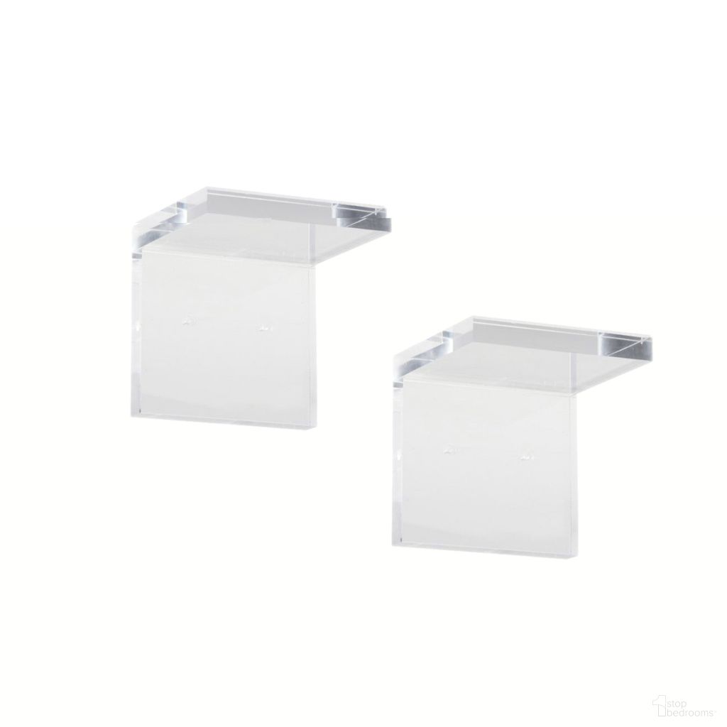 Regency Acrylic Bracket (Pr) In Clear
