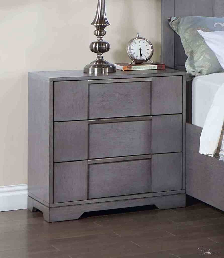 Regulus Nightstand In Gray
