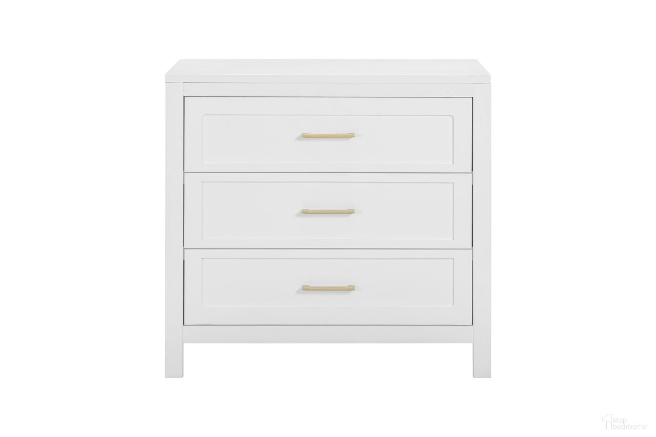 Reign 3 Drawer Dresser In White