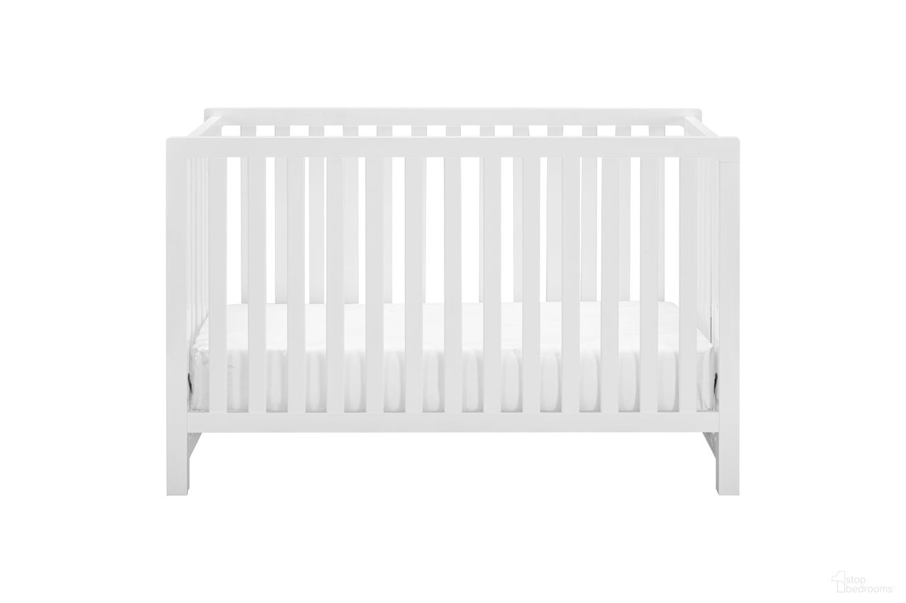 Reign 4 In 1 Island Crib In White