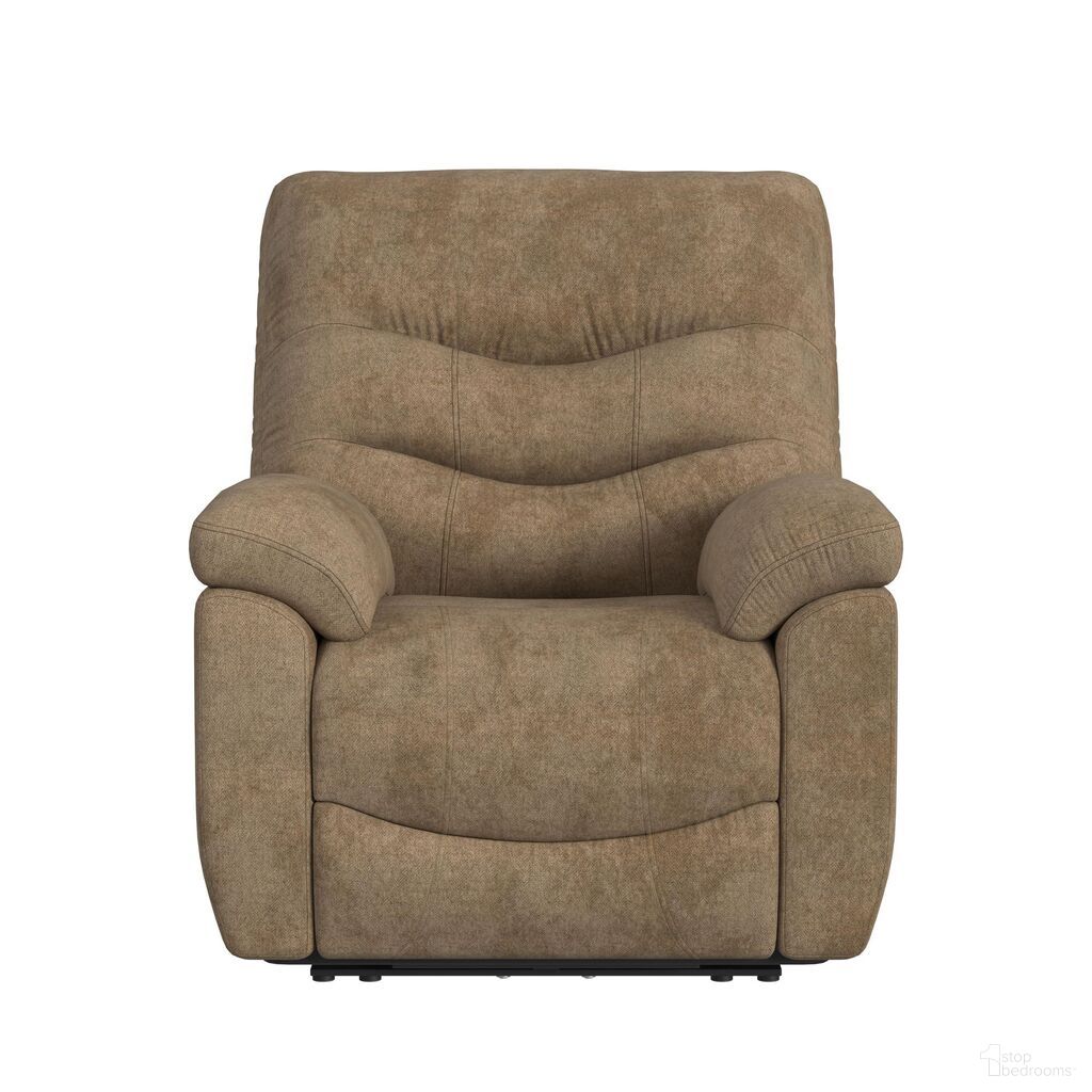 The appearance of Reign Power Recliner with Heat Massage and Zero Gravity In Puppy designed by Picket House in the transitional interior design. This puppy piece of furniture  was selected by 1StopBedrooms from Reign Collection to add a touch of cosiness and style into your home. Sku: U-17960-11722-105PPP. Material: Polyester.