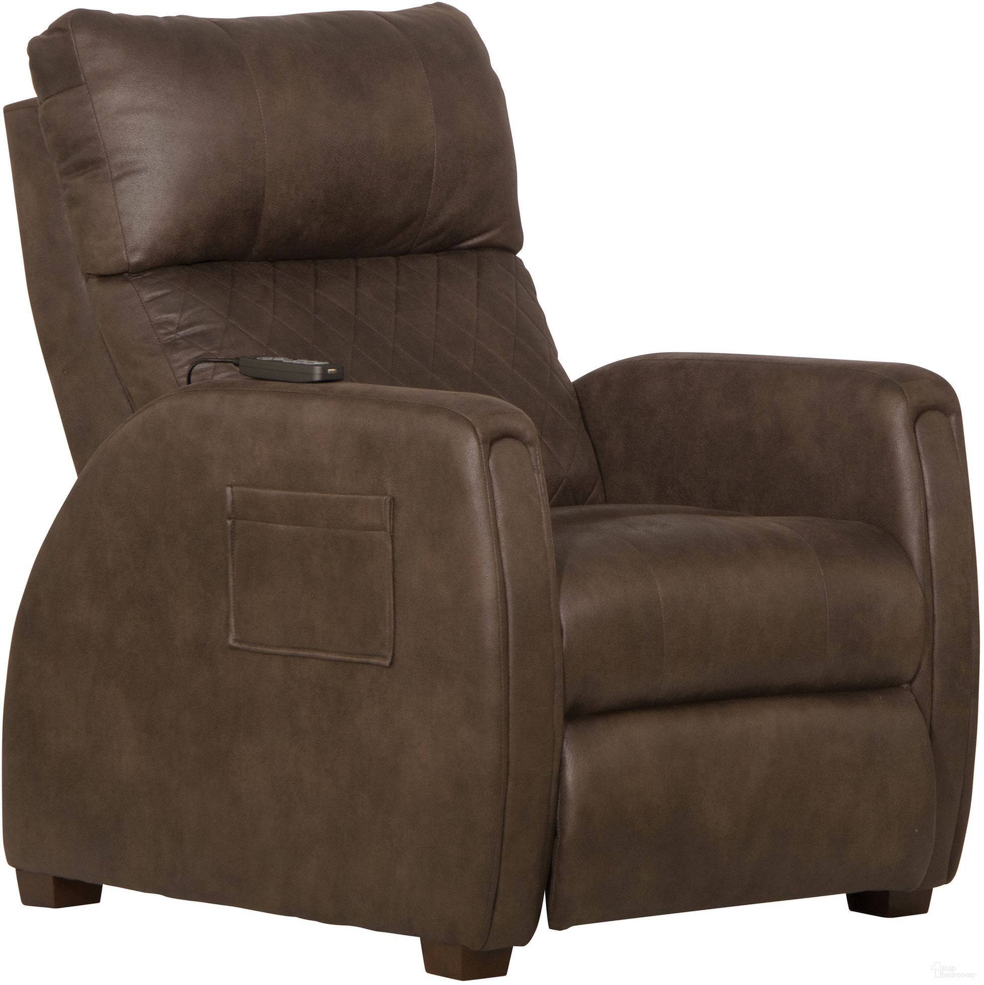 The appearance of Relaxer Power Lay Flat Recliner with Power Adjustable Headrest In Bark designed by Catnapper in the traditional interior design. This bark piece of furniture  was selected by 1StopBedrooms from Relaxer Collection to add a touch of cosiness and style into your home. Sku: 7641067127689141789. Material: Fabric.