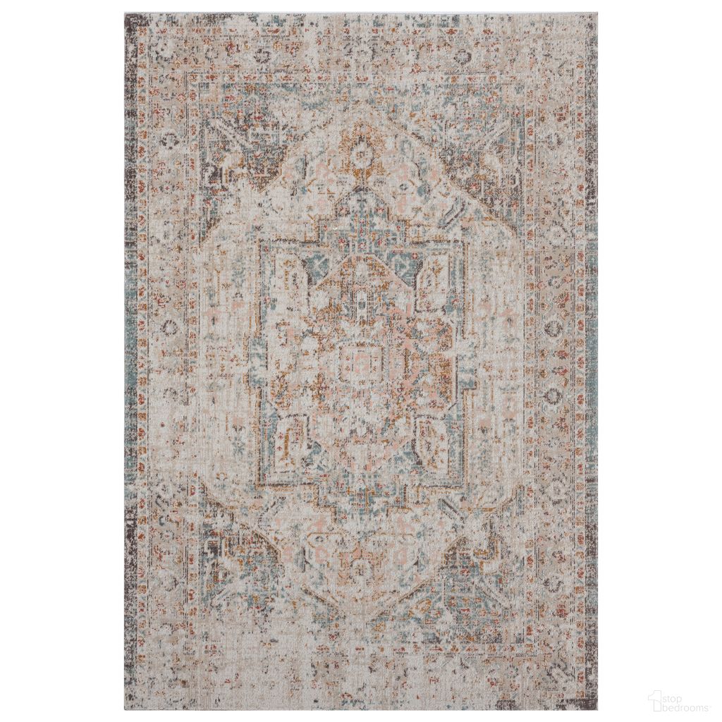 Relic 9' x 12' Penny Medallion Indoor/Outdoor Area Rug In Multicolor
