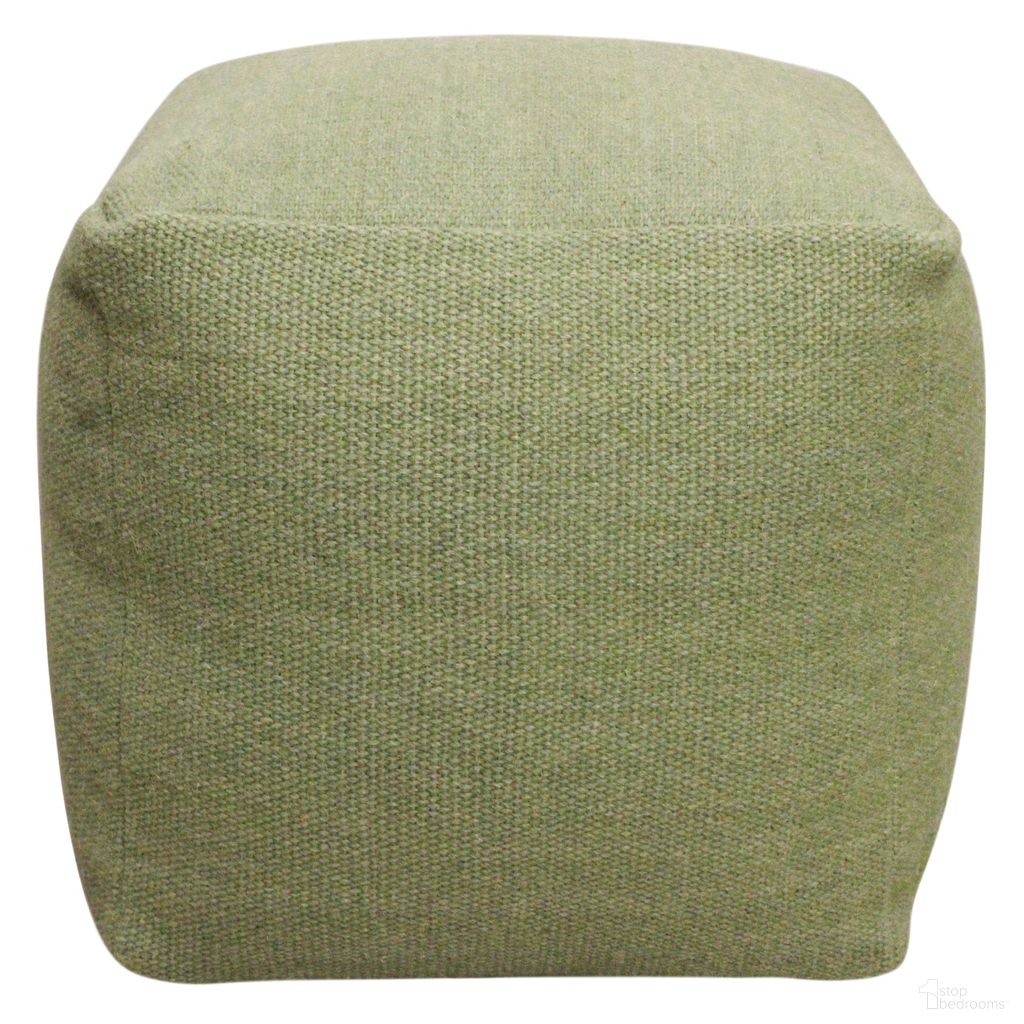 The appearance of Remi Wool Pouf In Sage Green designed by Moti in the modern / contemporary interior design. This sage green piece of furniture was selected by 1StopBedrooms from Remi Collection to add a touch of cosiness and style into your home. Sku: 54011034. Material: Wool.