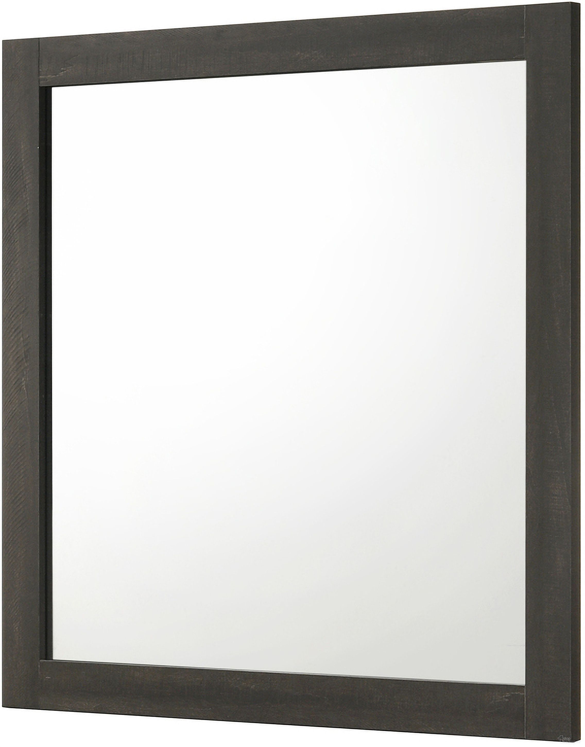 Remington Dresser Mirror In Gray and Ebony