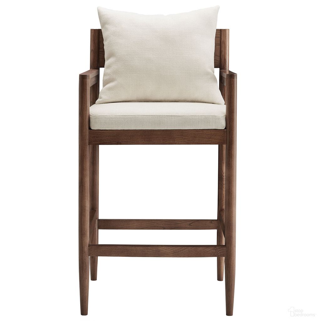The appearance of Remington Wood Bar Stool In Salt designed by Modway in the modern / contemporary interior design. This salt piece of furniture was selected by 1StopBedrooms from Remington Collection to add a touch of cosiness and style into your home. Sku: EEI-7245-SAL. Material: Wood.