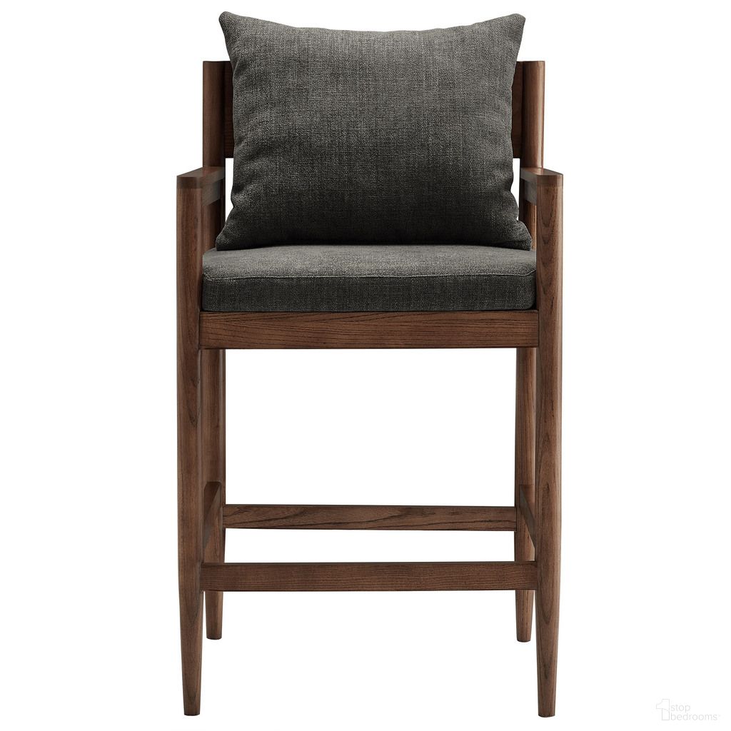 The appearance of Remington Wood Counter Stool In Charcoal designed by Modway in the modern / contemporary interior design. This charcoal piece of furniture was selected by 1StopBedrooms from Remington Collection to add a touch of cosiness and style into your home. Sku: EEI-7244-CHA. Material: Wood.