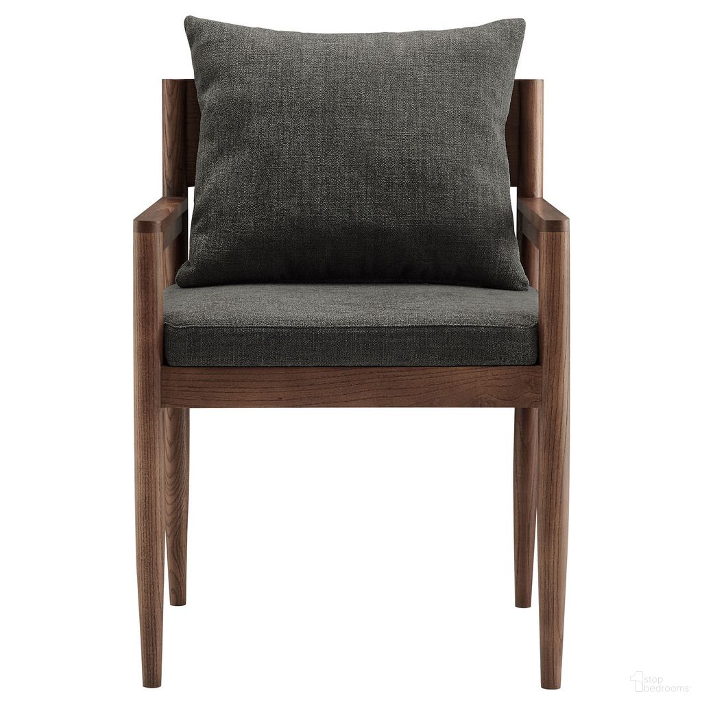 The appearance of Remington Wood Dining Armchair In Charcoal designed by Modway in the modern / contemporary interior design. This charcoal piece of furniture was selected by 1StopBedrooms from Remington Collection to add a touch of cosiness and style into your home. Sku: EEI-7243-CHA. Material: Wood. Chair Type: Arm Chair.