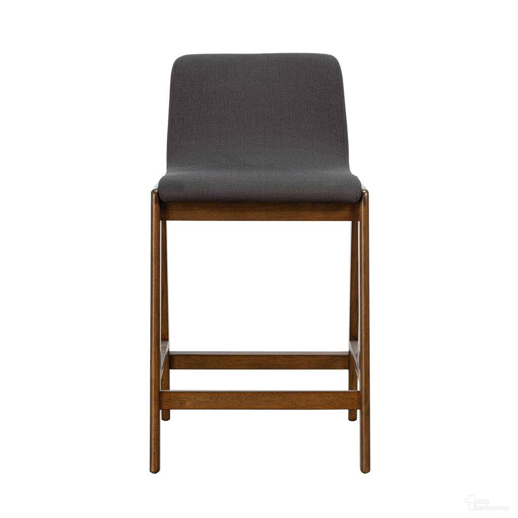 Remix Counter Stool In Grey and Brown