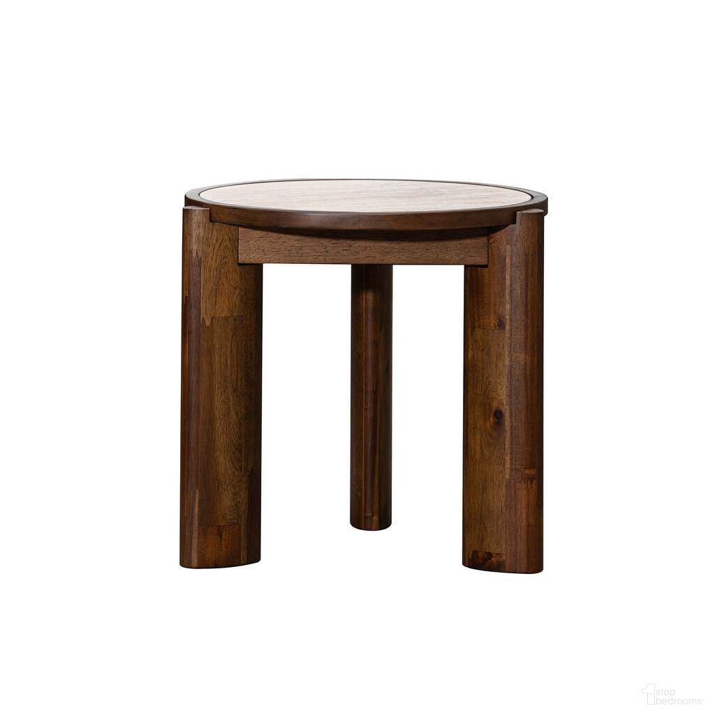 The appearance of Remix Round Side Table In Travertine designed by LH Imports in the transitional interior design. This travertine piece of furniture was selected by 1StopBedrooms from Remix Collection to add a touch of cosiness and style into your home. Sku: RMT033. Material: Travertine.