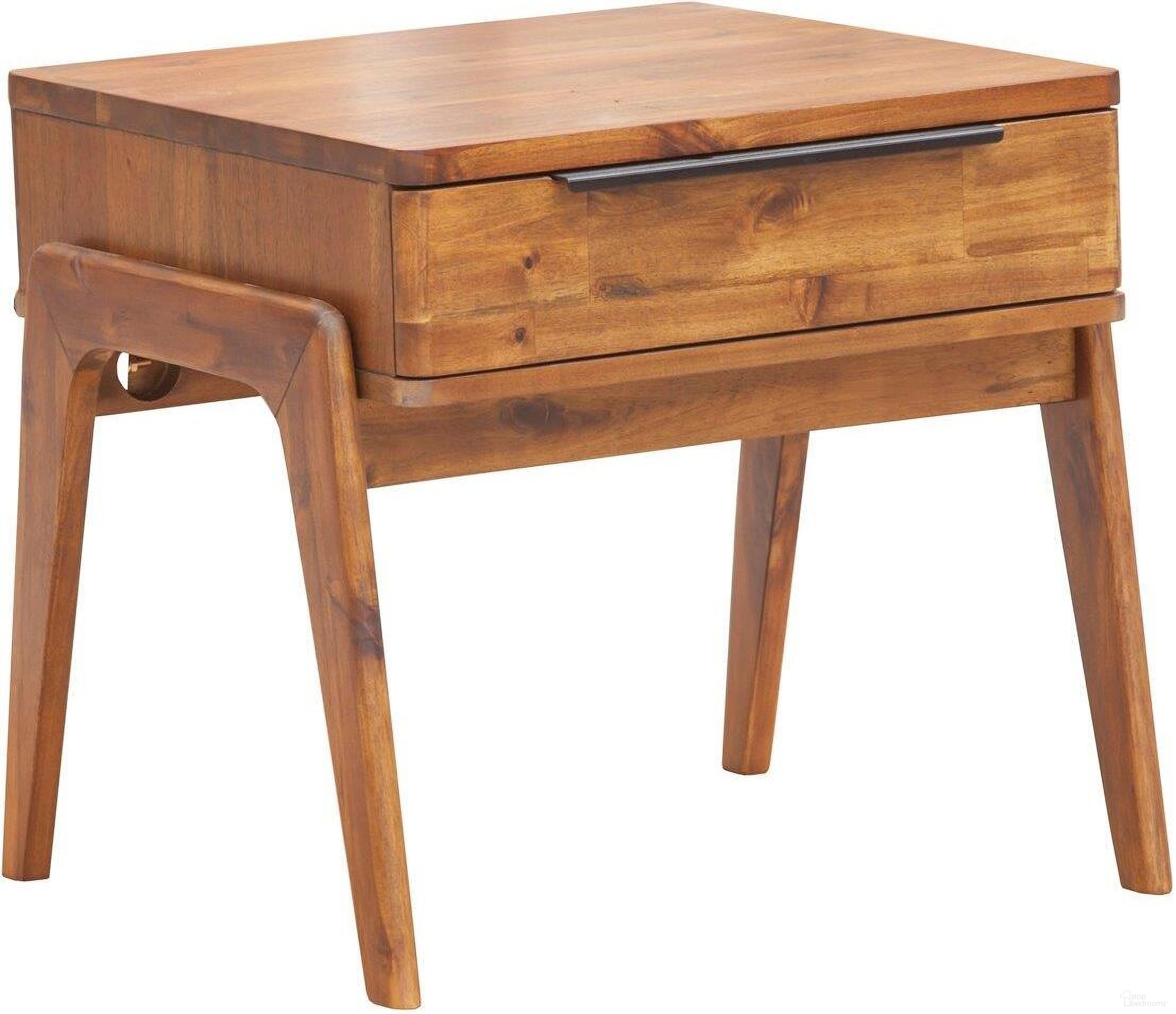 The appearance of Remix Side Table designed by LH Imports in the modern / contemporary interior design. This brown piece of furniture  was selected by 1StopBedrooms from Remix Collection to add a touch of cosiness and style into your home. Sku: REM033. Material: Wood.