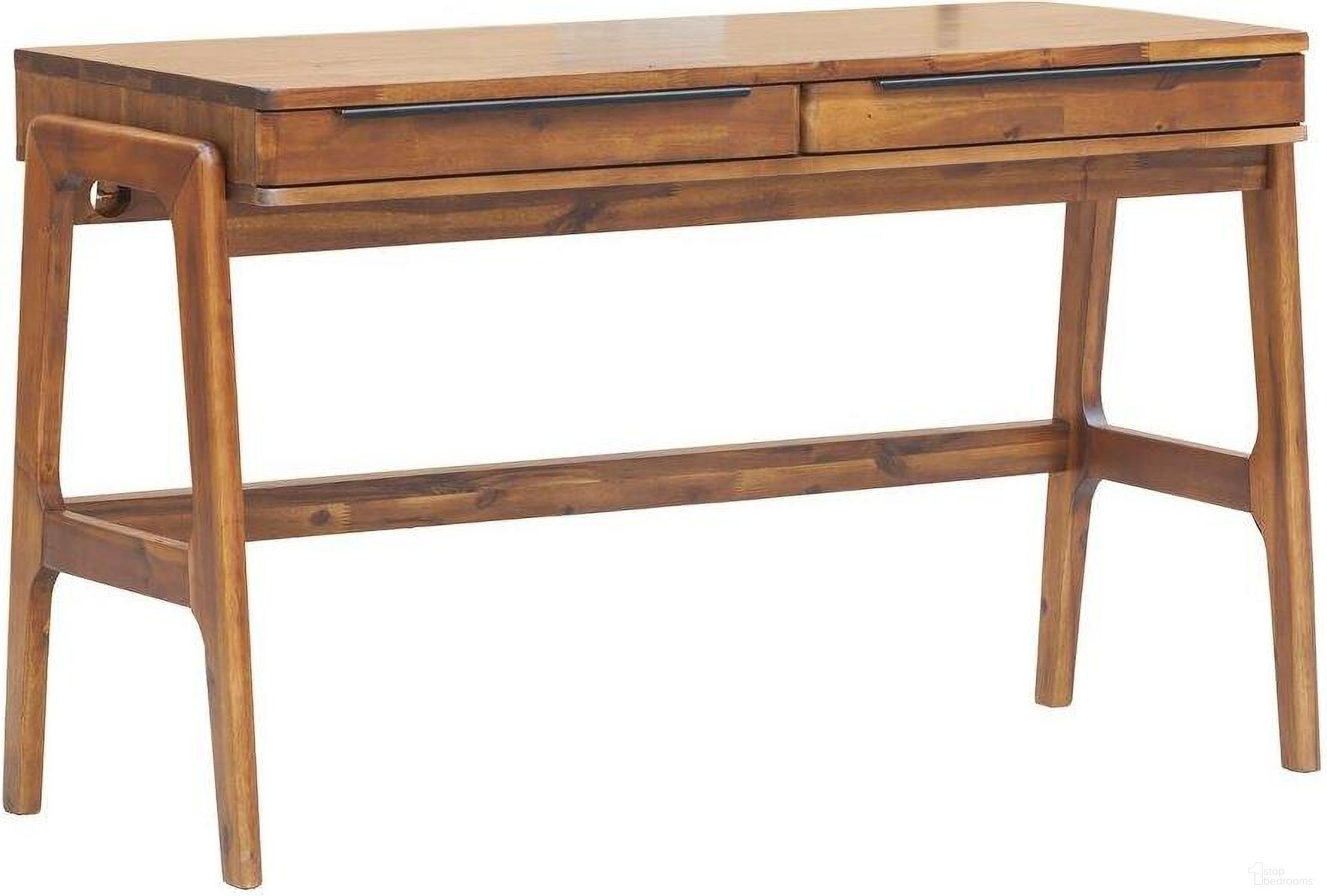 The appearance of Remix Writing Desk designed by LH Imports in the modern / contemporary interior design. This brown piece of furniture was selected by 1StopBedrooms from Remix Collection to add a touch of cosiness and style into your home. Sku: REM013. Material: Wood.