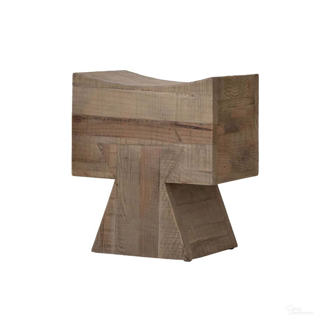 The appearance of Renaissance Pieta Stool In Natural designed by LH Imports in the rustic / southwestern interior design. This natural piece of furniture was selected by 1StopBedrooms from Renaissance Collection to add a touch of cosiness and style into your home. Sku: RNS017. Material: Reclaimed Pine.