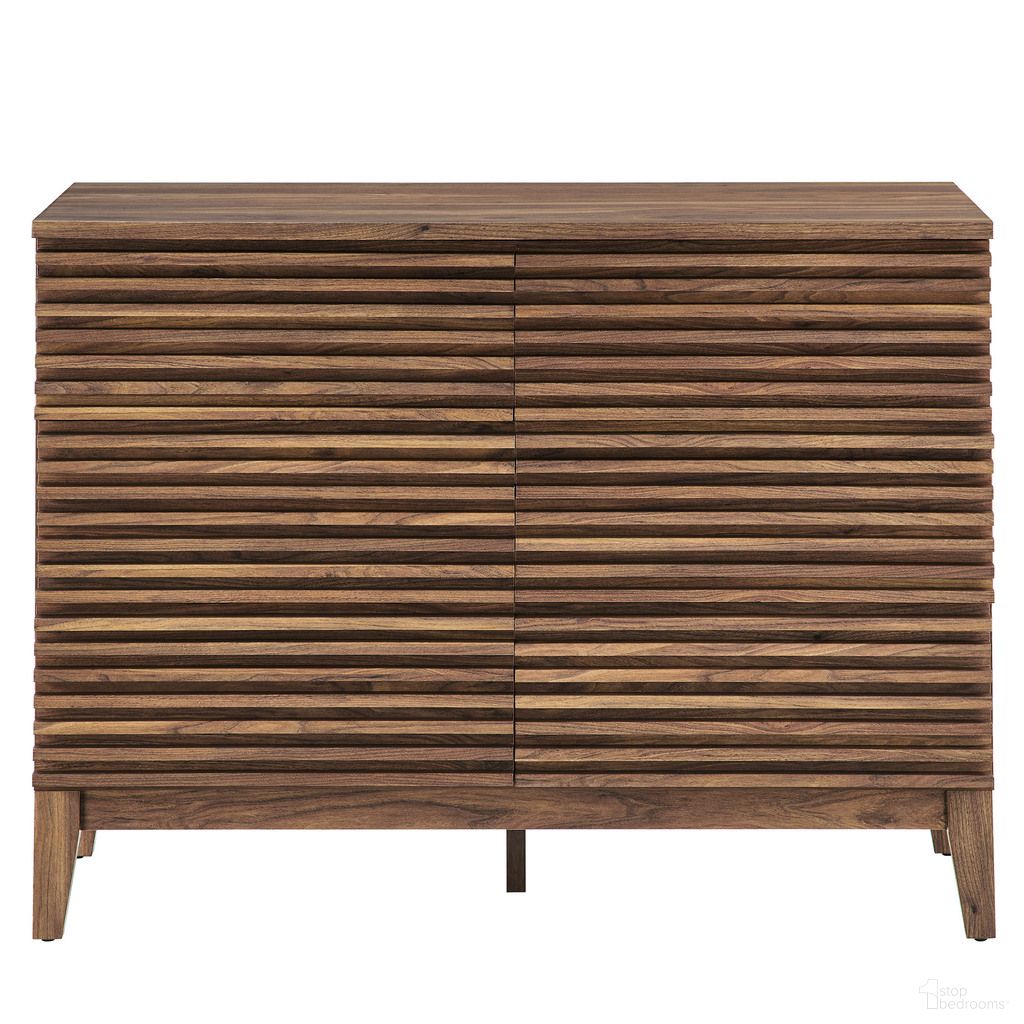The appearance of Render 47 Inch 6-Drawer Dresser In Walnut designed by Modway in the modern / contemporary interior design. This walnut piece of furniture  was selected by 1StopBedrooms from Render Collection to add a touch of cosiness and style into your home. Sku: MOD-7204-WAL-1;MOD-7204-WAL-2. Material: Laminate.