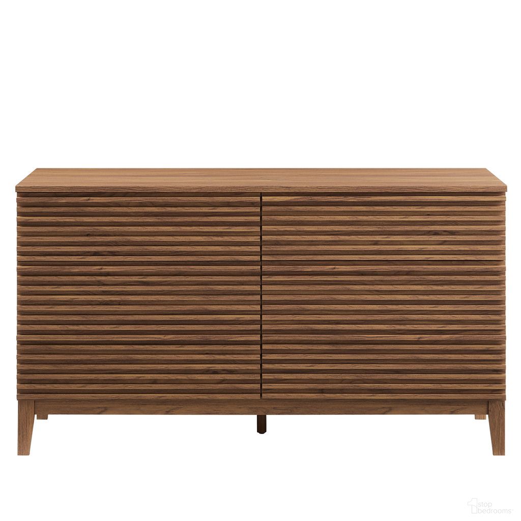 The appearance of Render 63 Inch 6-Drawer Dresser In Walnut designed by Modway in the modern / contemporary interior design. This walnut piece of furniture was selected by 1StopBedrooms from Render Collection to add a touch of cosiness and style into your home. Sku: MOD-7200-WAL-1;MOD-7200-WAL-2;MOD-7200-WAL-3. Material: Laminate.