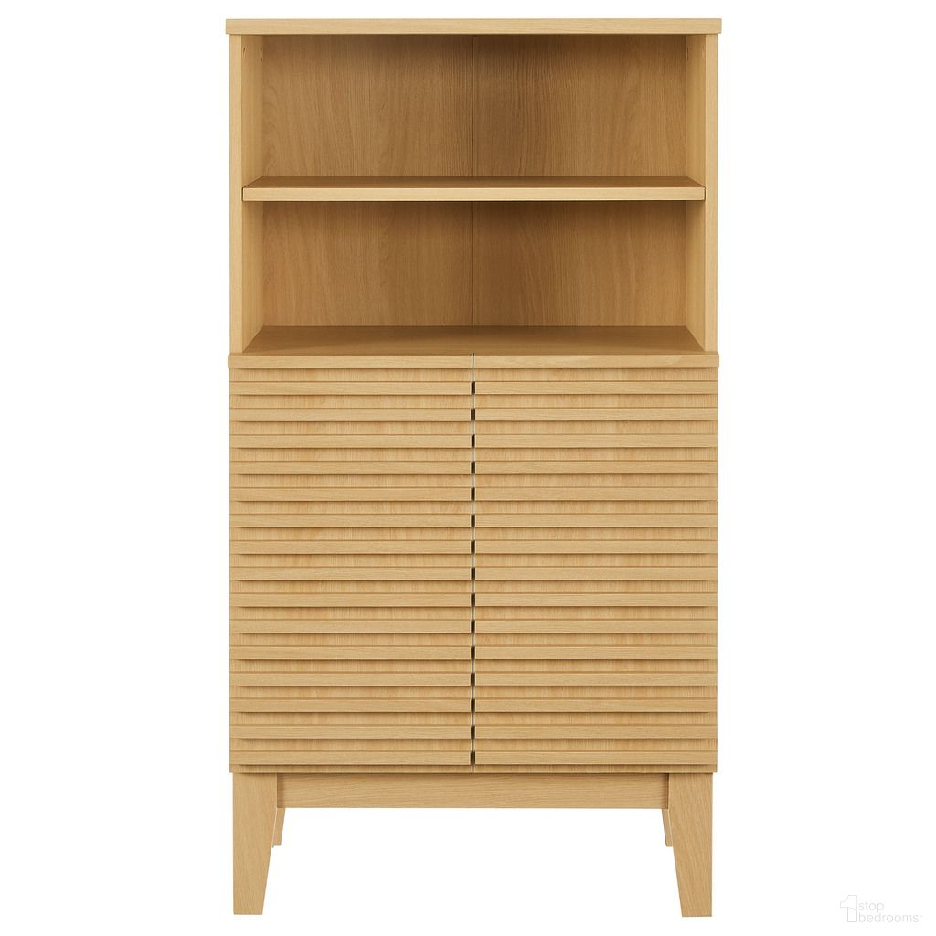 The appearance of Render Freestanding Bathroom Storage Cabinet In Oak designed by Modway in the modern / contemporary interior design. This oak piece of furniture was selected by 1StopBedrooms from Render Collection to add a touch of cosiness and style into your home. Sku: EEI-7439-OAK. Material: Engineered Wood.