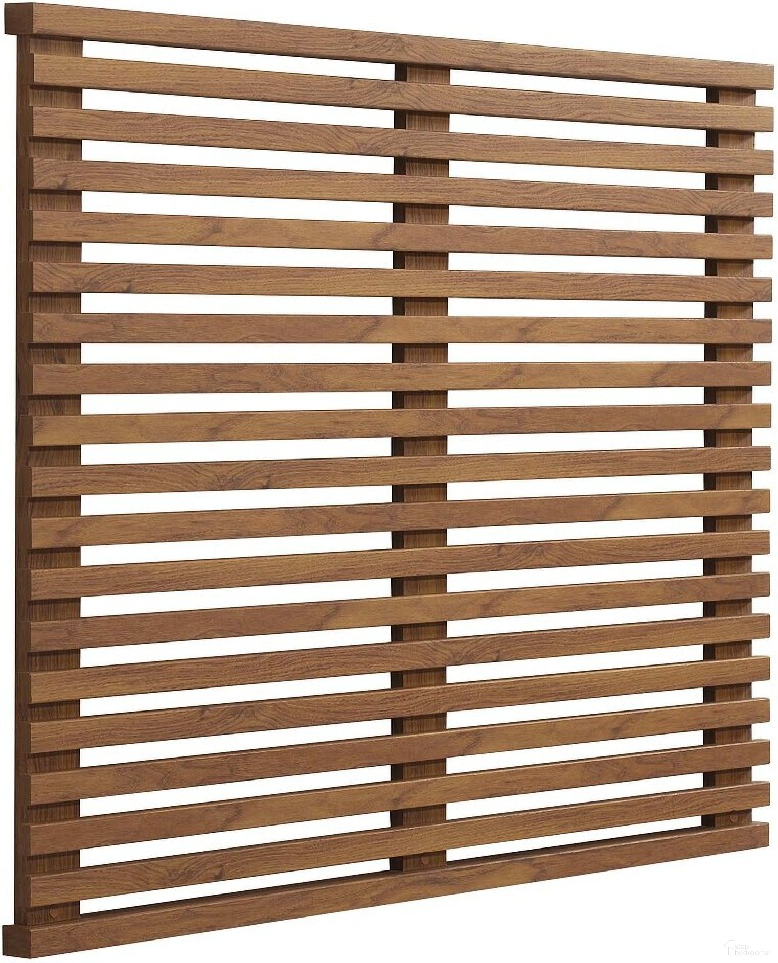 The appearance of Render Wall Mount Twin Headboard In Walnut designed by Modway in the transitional interior design. This walnut piece of furniture was selected by 1StopBedrooms from Render Collection to add a touch of cosiness and style into your home. Sku: MOD-7061-WAL. Bed Size: Twin. Material: MDF.