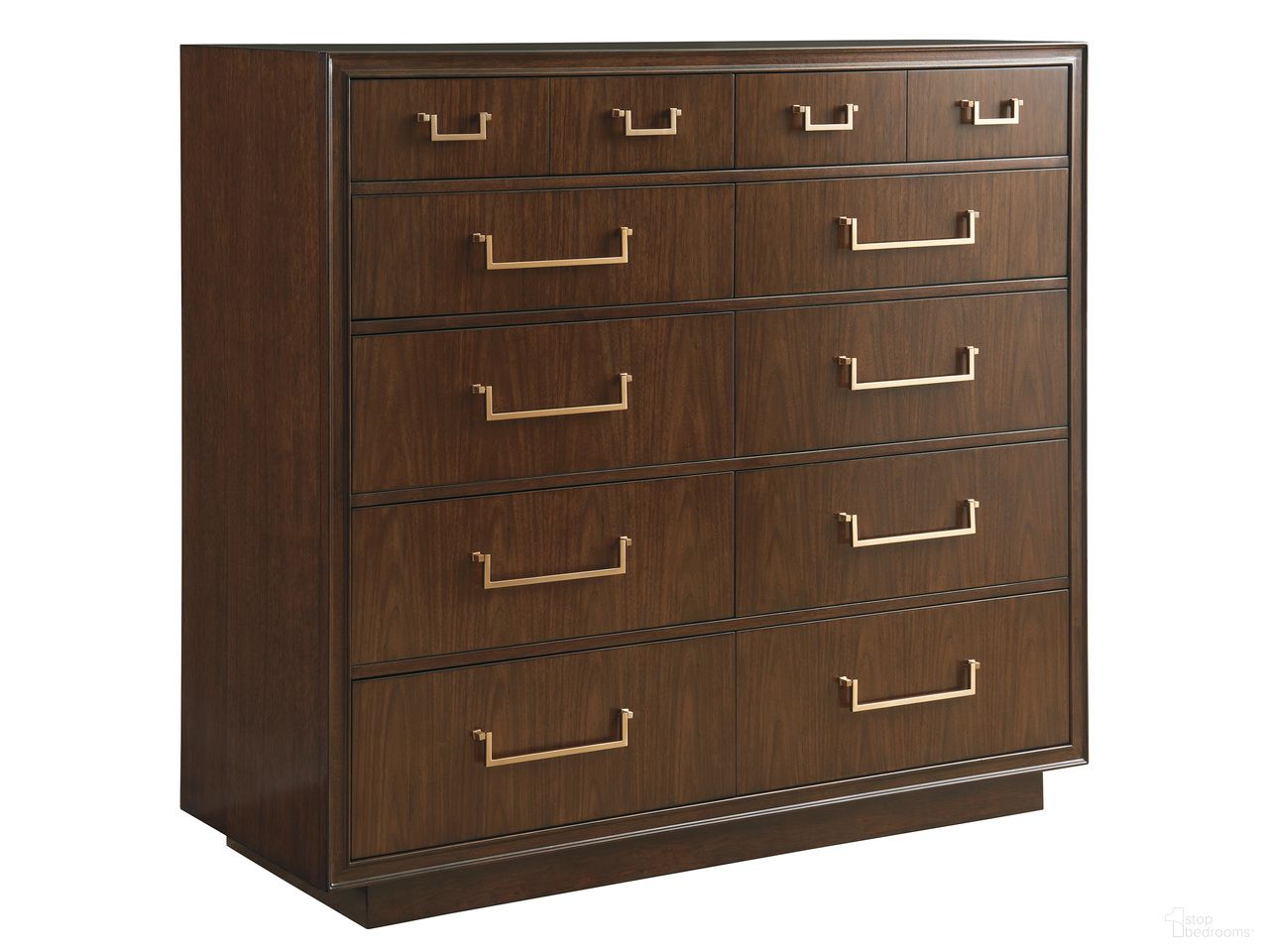 The appearance of Rendezvous Ascot Gentlemans Chest In Brown designed by Lexington in the transitional interior design. This brown piece of furniture was selected by 1StopBedrooms from Rendezvous Collection to add a touch of cosiness and style into your home. Sku: 743-329. Material: Wood.