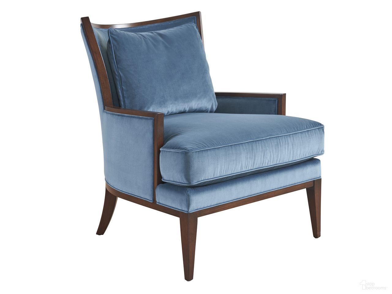 The appearance of Rendezvous Atwood Chair designed by Lexington in the traditional interior design. This  piece of furniture  was selected by 1StopBedrooms from Rendezvous Collection to add a touch of cosiness and style into your home. Sku: 5340-11-60.