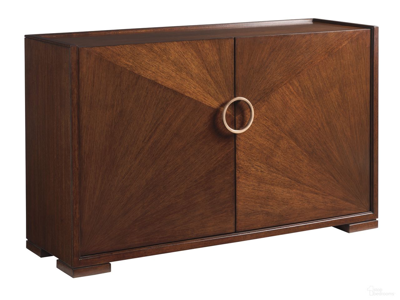 The appearance of Rendezvous Kilburn Hall Chest In Brown designed by Lexington in the transitional interior design. This brown piece of furniture was selected by 1StopBedrooms from Rendezvous Collection to add a touch of cosiness and style into your home. Sku: 743-973. Material: Wood.