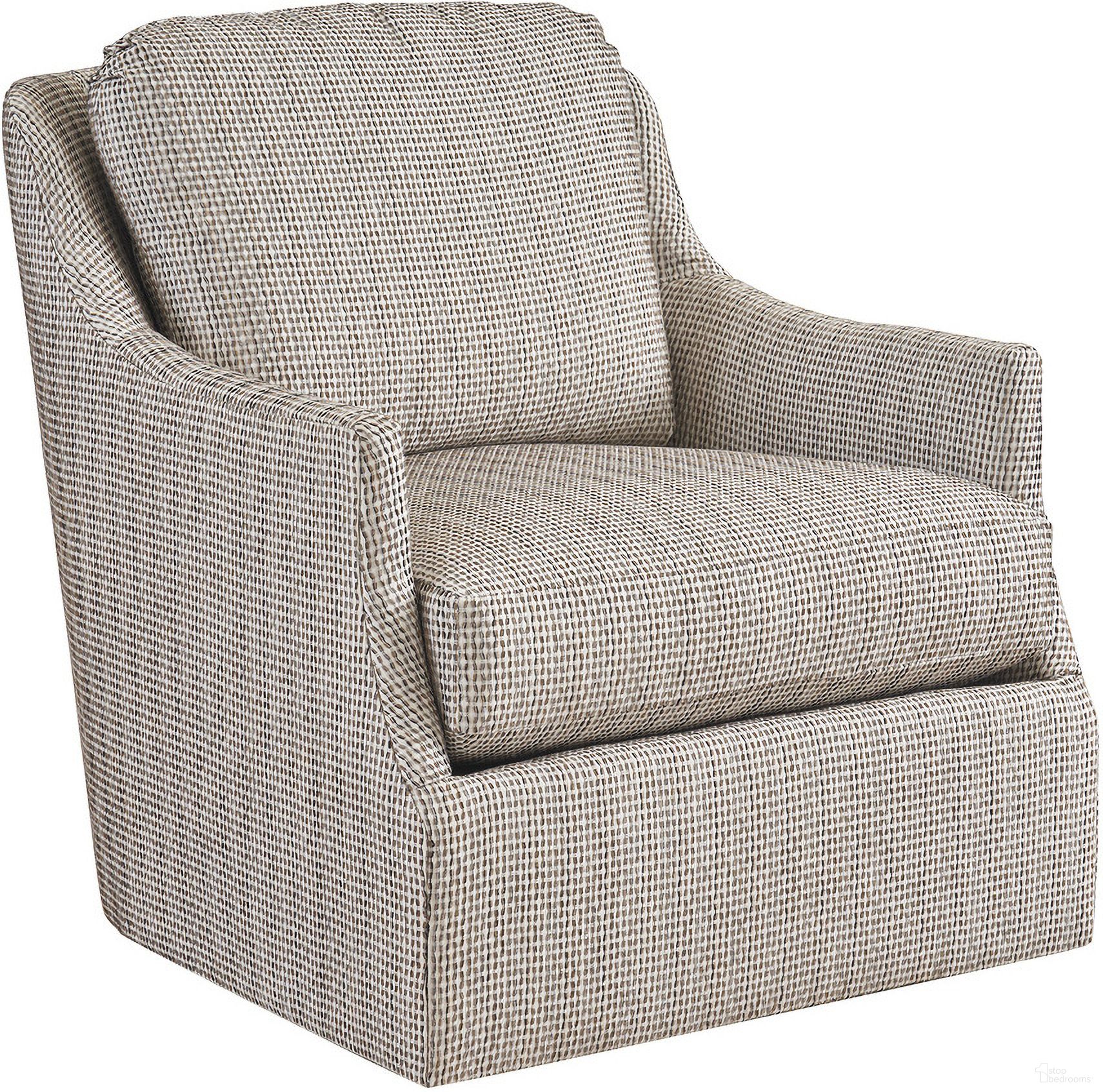 The appearance of Rendezvous Montford Swivel Chair designed by Lexington in the traditional interior design. This multicolor piece of furniture  was selected by 1StopBedrooms from Rendezvous Collection to add a touch of cosiness and style into your home. Sku: 7329-11SW-60.