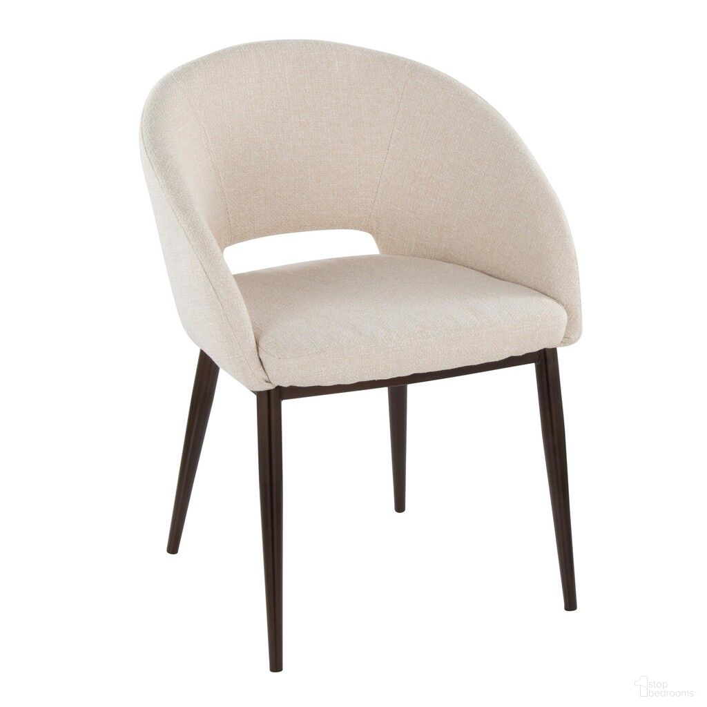 The appearance of Renee Chair In Copper and Cream designed by Lumisource in the modern / contemporary interior design. This copper and cream piece of furniture was selected by 1StopBedrooms from Renee Collection to add a touch of cosiness and style into your home. Sku: CH-RENEE CUNCR. Material: Foam. Chair Type: Arm Chair.