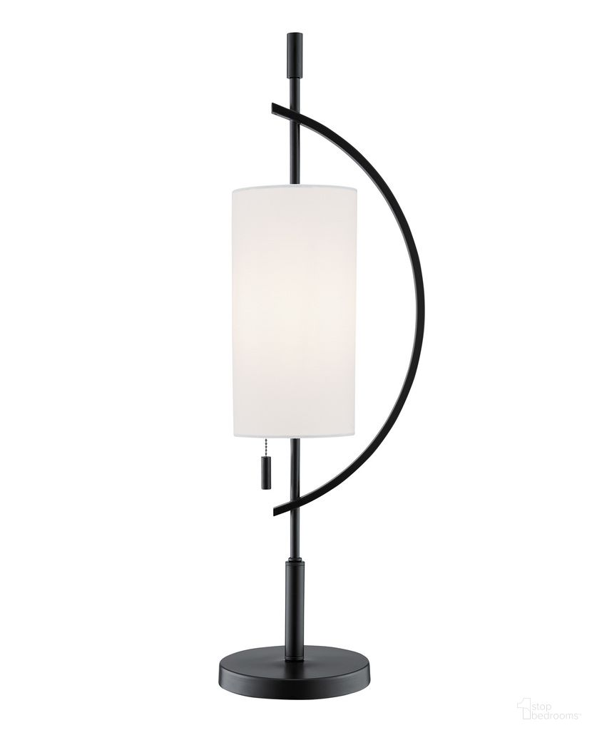 The appearance of Renessa Table Lamp In Black designed by Lite Source in the modern / contemporary interior design. This black piece of furniture  was selected by 1StopBedrooms from Renessa Collection to add a touch of cosiness and style into your home. Sku: LS-23505BLK/WHT. Material: Metal.